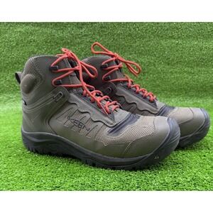 KEEN Utility - Men's Reno Mid Waterproof Konnect Fit Carbon Toe Boots - Size 12D